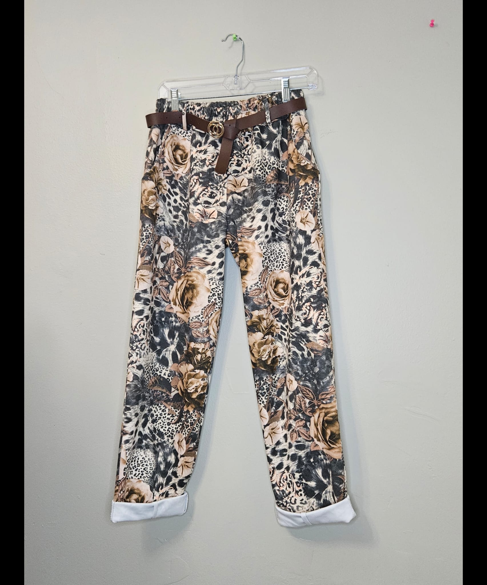 STYLE 1025 Animal floral print soft hand very stretchy